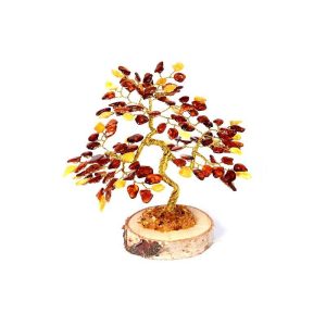 Drvo sreće 12 cm u jantaru i brezi