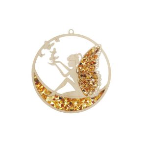 Privjesak vila od breze i Jantara