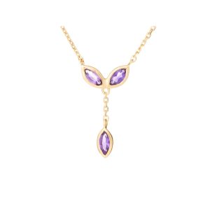 Ogrlica s ljubičastim Ametistom