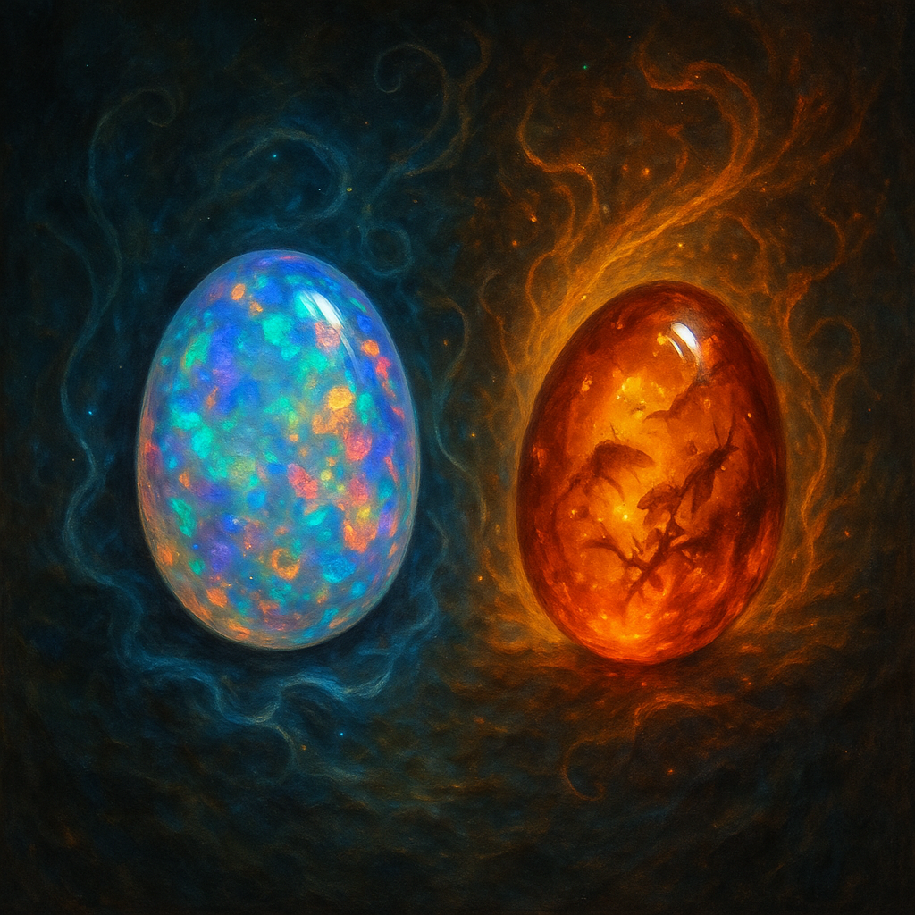 Misticna prica ,Jantar i opal simbol uspomena i novih početaka